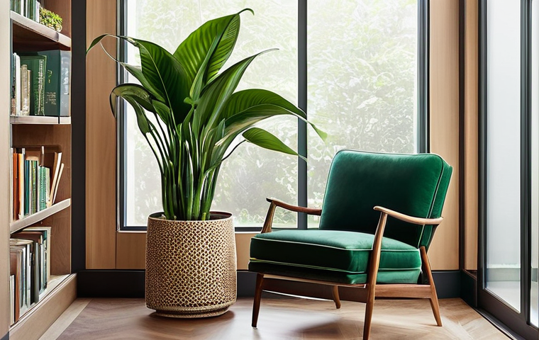 전통주택에서의 식물과 원예 - **Vibrant Urban Balcony Garden:** A bright and inviting balcony in a modern city apartment, transfor...