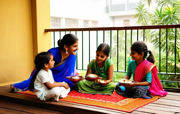 전통주택의 마루 - Cozy Rainy Day Reading Nook on a Balcony**

An intimate and inviting balcony transformed into a cozy...