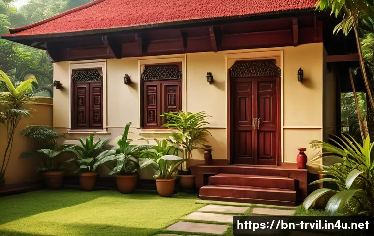 전통주택 외부 색상 관련 이미지 2